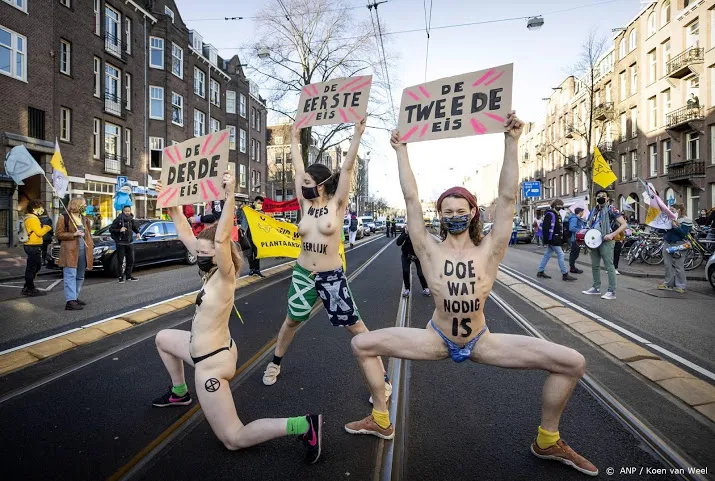ook in utrecht en rotterdam blokkades van extinction rebellion