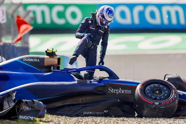 ook kwalificatie formule 1 race zandvoort stilgelegd na crash