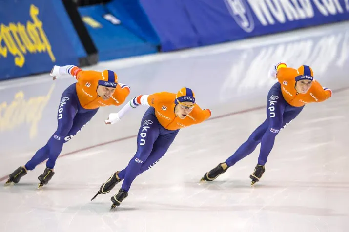 ook mannenploeg op olympische achtervolging