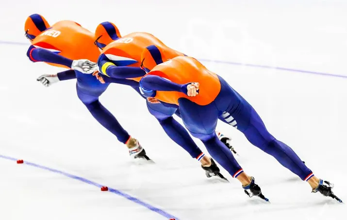 ook mannenteam tweede op ploegachtervolging