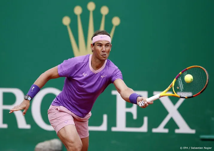 ook nadal wint bij rentree op de tennisbaan