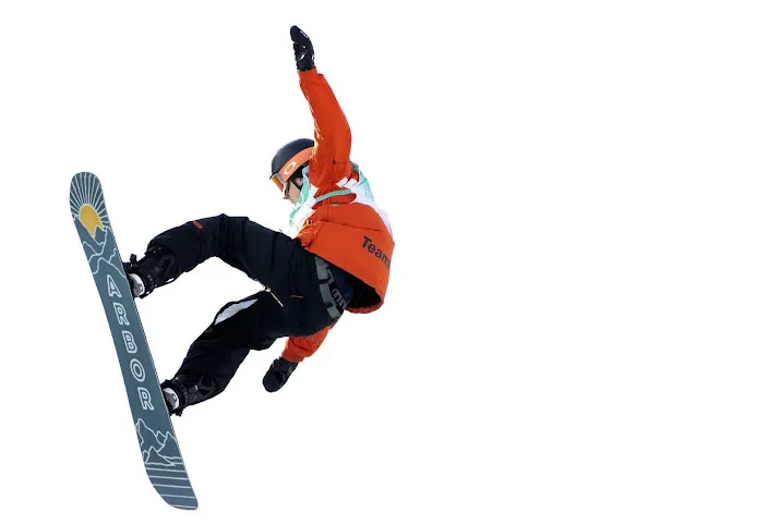 ook snowboarder van der velden bij spelen naar finale op big air