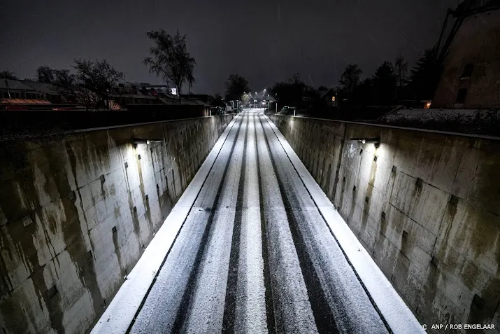 ook vrijdagochtend kans op sneeuw en hinder voor verkeer