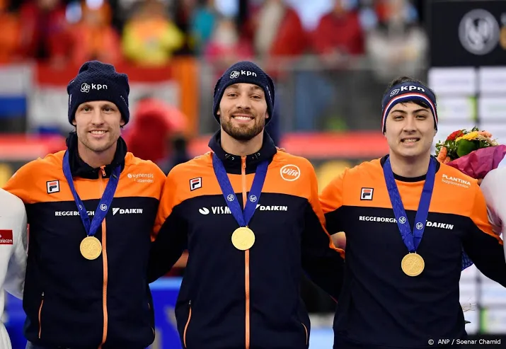 ook wk goud mannenploeg op teamsprint