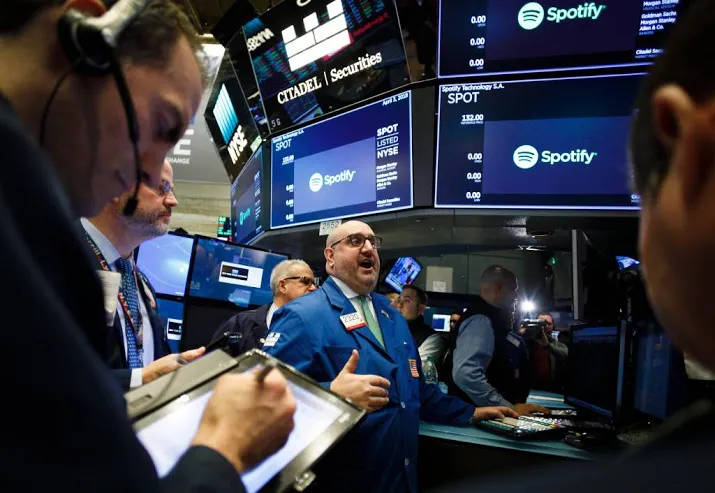 openingskoers spotify op 16590 dollar