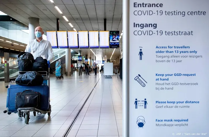 openingstijden van teststraat schiphol niet verruimd