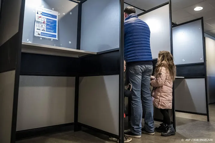 opkomst in de steden komt rustig op gang