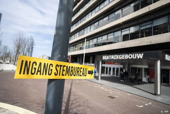opkomst in grote steden lager dan bij vorige verkiezingen