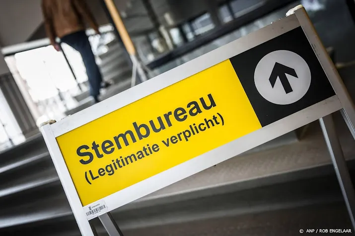 opkomst in grote steden rond 1 procent om 13 30 uur
