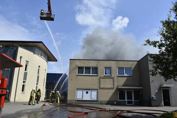 opmerkelijk veel branden in hete maand juli