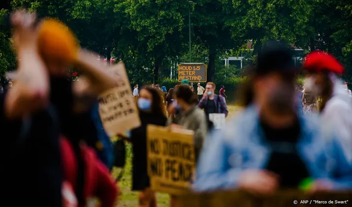 opnieuw demonstratie black lives matter op het malieveld