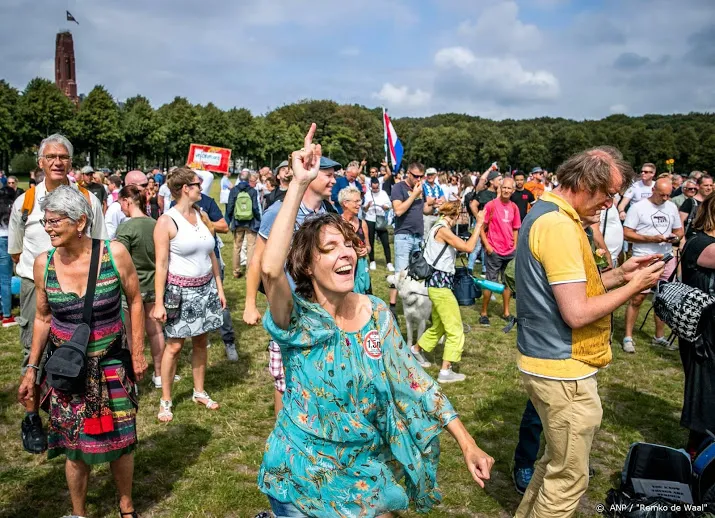 opnieuw demonstratie op malieveld tegen coronamaatregelen