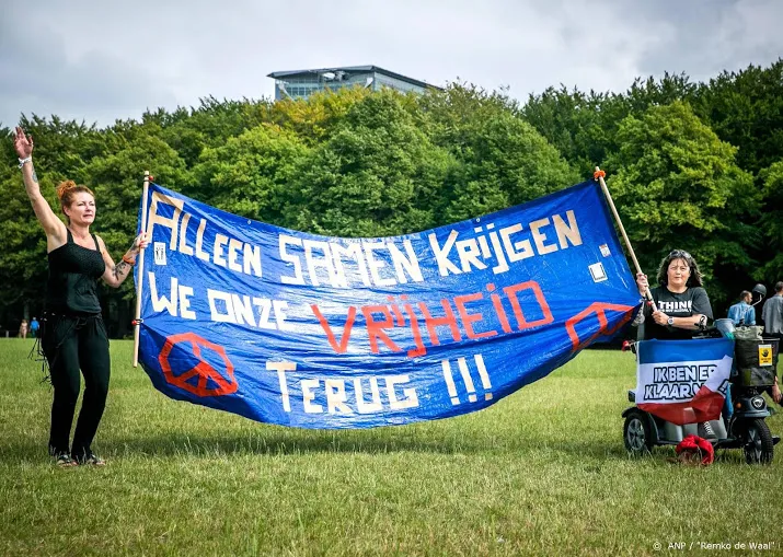 opnieuw protesten tegen coronaregels