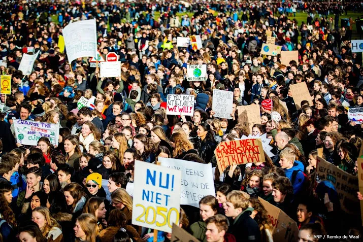 opnieuw scholierenprotest in den haag