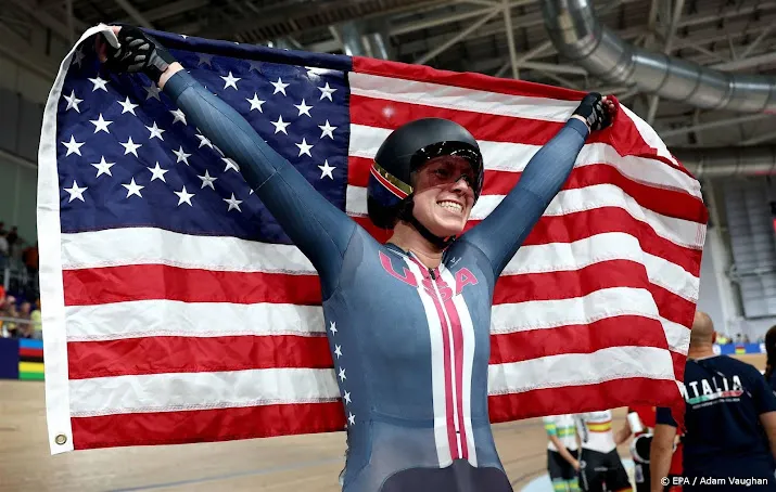 opnieuw wk goud valente op omnium raaijmakers twaalfde