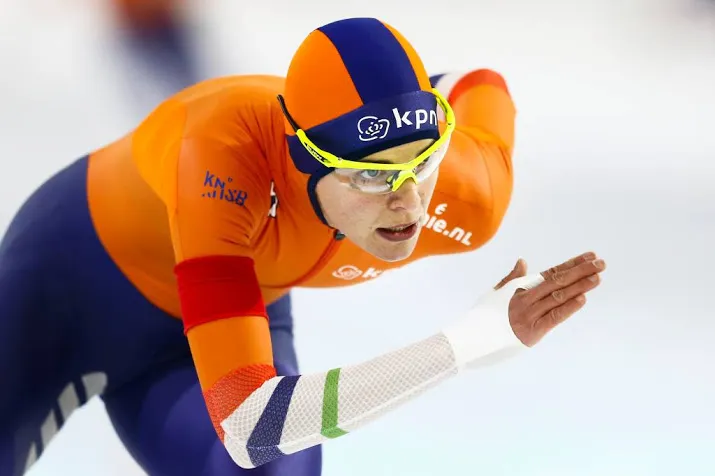 opnieuw zilver voor leenstra op 1500 meter