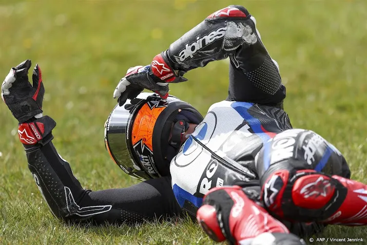 opnieuw zware blessure motorcoureur van der mark