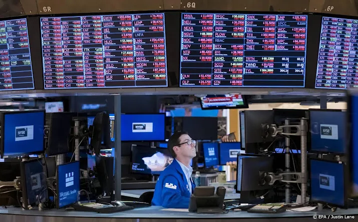 opnieuw zware verliezen op wall street door recessievrees