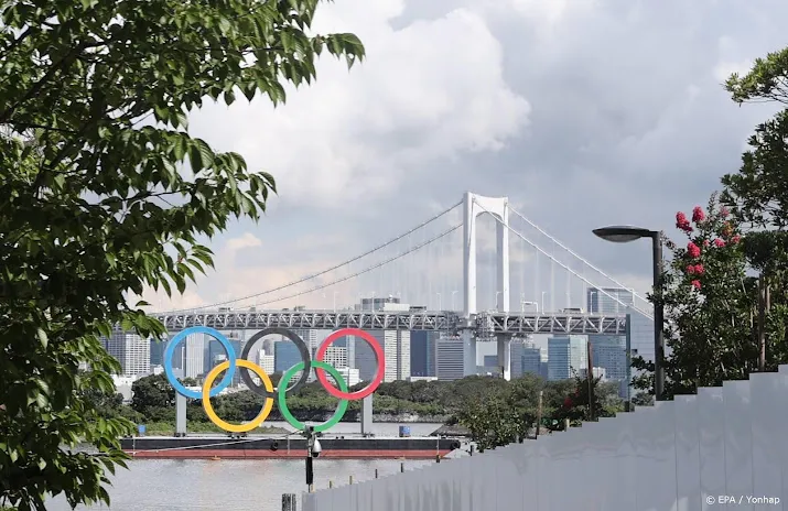 organisatie 6 uur voor start olympische wedstrijd negatieve test