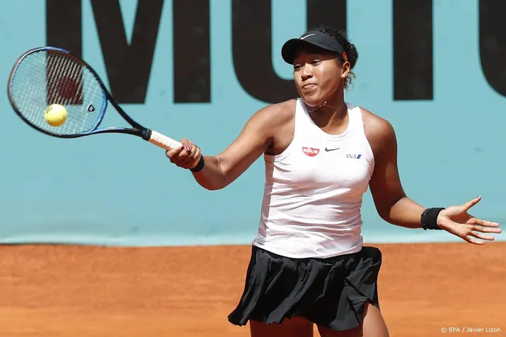 osaka en halep niet in de fout in madrid