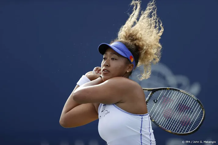 osaka keert met zege terug op tennisbaan