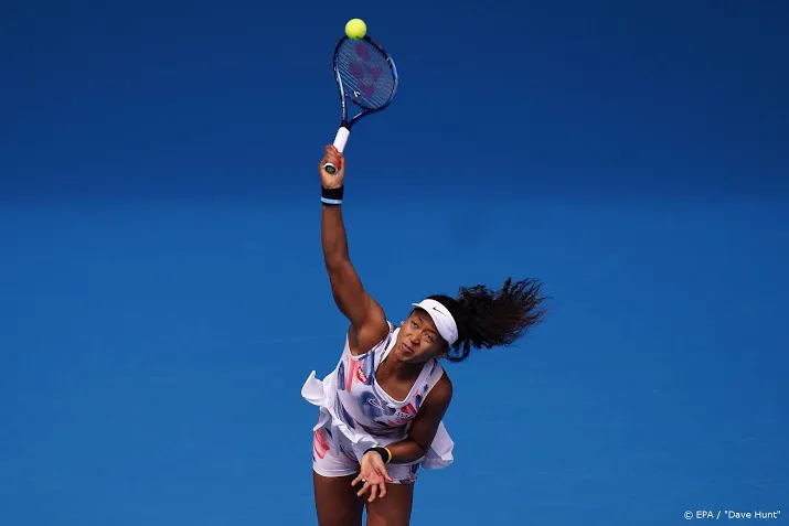 osaka naar tweede ronde australian open