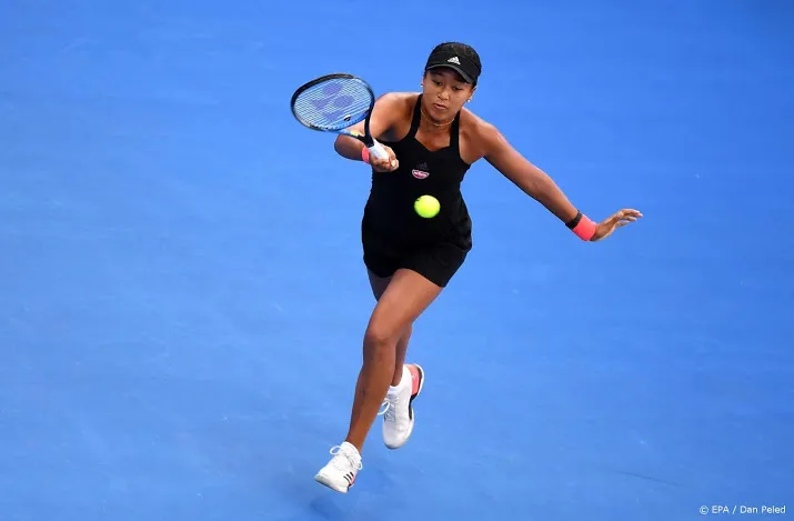 osaka overtuigt in eerste partij in melbourne
