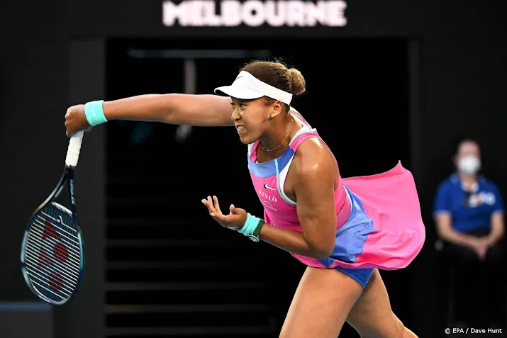 osaka vlot naar derde ronde australian open
