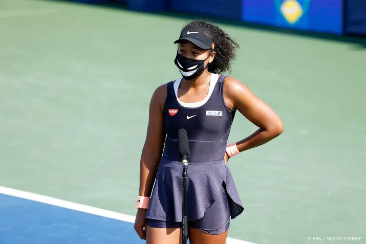 osaka wil vrijdag weer tennissen na protest tegen racisme