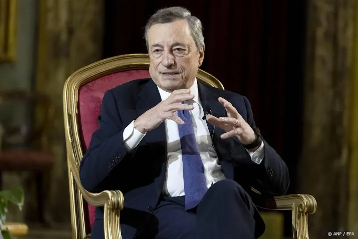 oud ecb president mario draghi treedt weer op de voorgrond