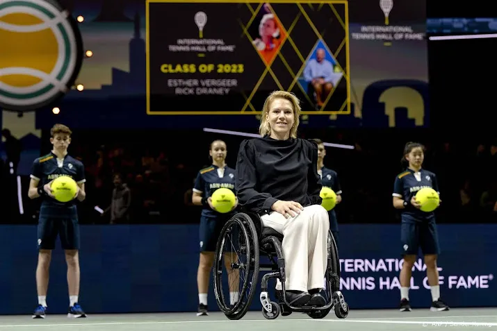 oud rolstoeltennisster vergeer opgenomen in hall of fame