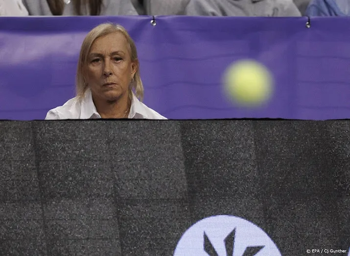 oud toptennisster navratilova heeft keel en borstkanker