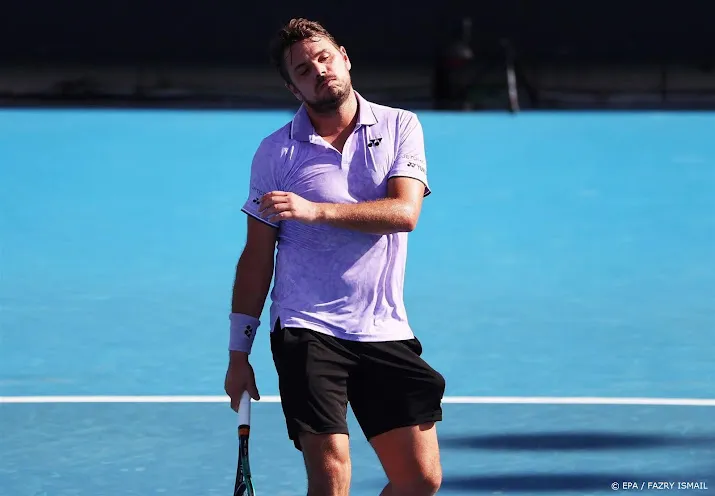 oud winnaar wawrinka direct uitgeschakeld op australian open