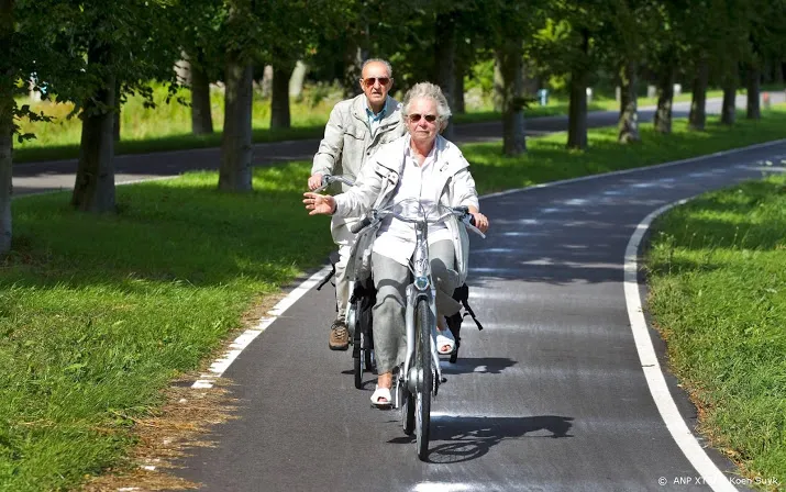 ouderen rijden vaker op een gewone fiets dan op een e bike