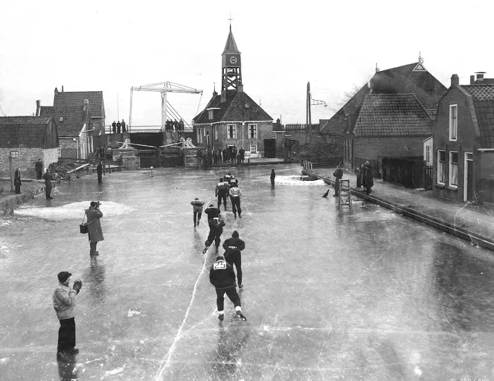 oudste kleurenbeelden elfstedentocht ontdekt