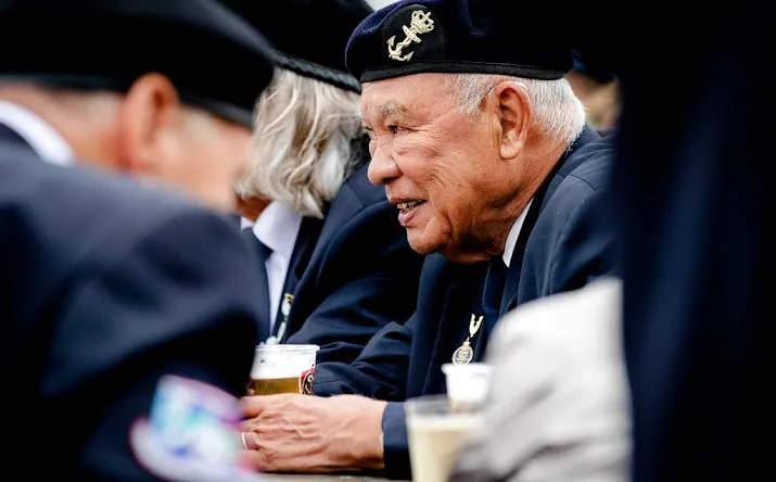 oudste veteranen op jaarlijkse veteranendag