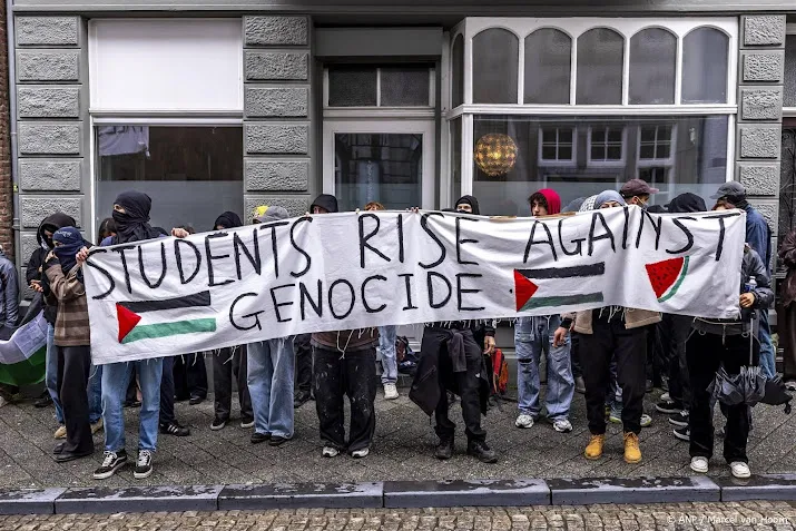 overleg um bestuur met pro palestijnse actievoerders