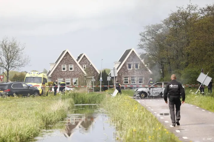 overvallers amsterdam schoten met automatische wapen op politie
