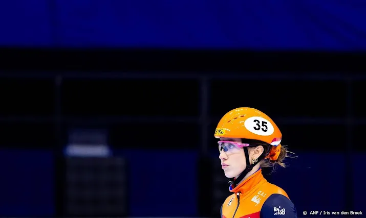 oververmoeide shorttrackster schulting richt zich op wk in ahoy