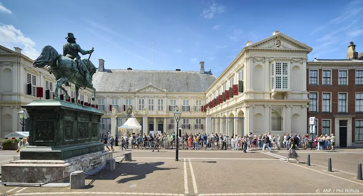paleis noordeinde wil deuren vaker openen voor publiek