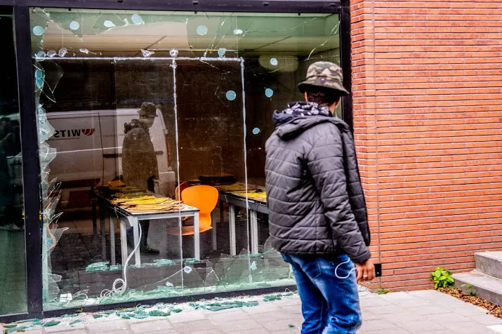 panorama tweede aanhouding voor beschieting