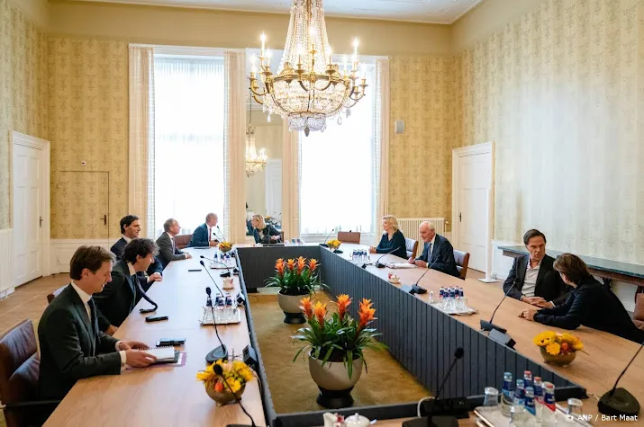 partijen verlaten gesprek remkes alleen vvd d66 en cda blijven