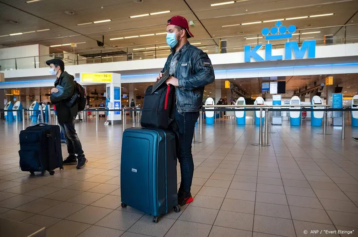 passagiersstroom naar schiphol nagenoeg opgedroogd