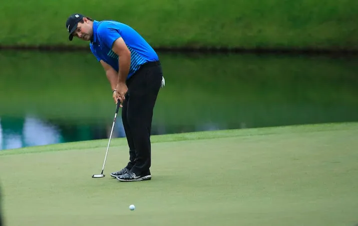 patrick reed aan kop op laatste dag masters