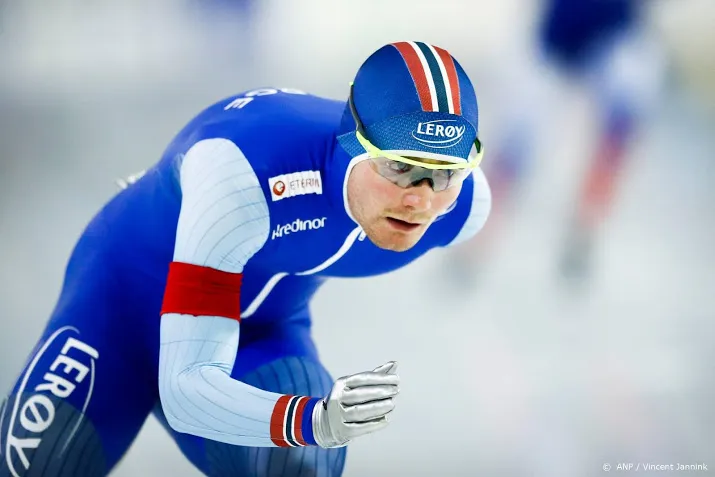 pedersen wint 5000 meter voor eigen publiek