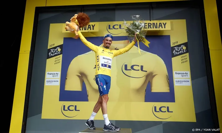 peloton vertrokken uit reims