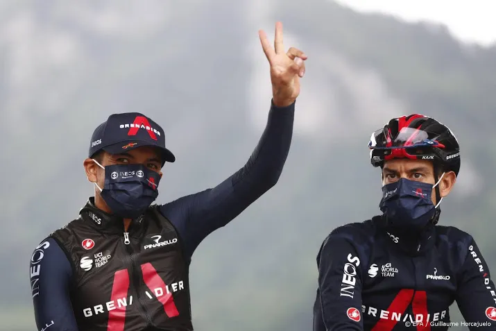peloton zonder van der poel en roglic op weg naar tignes