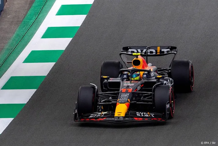 perez pakt pole voor red bull na pech verstappen