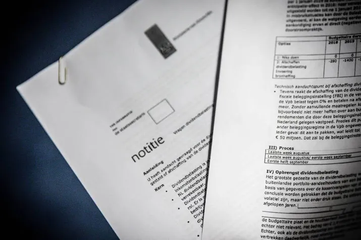 petitie tegen dividendbelasting