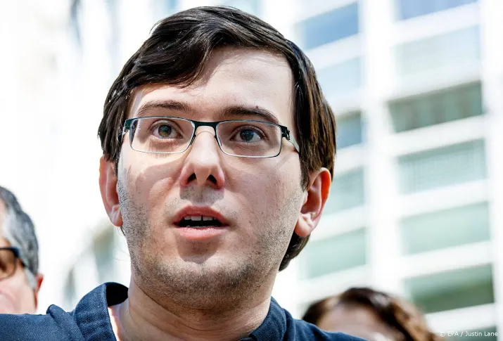pharma bro komt niet onder celstraf uit